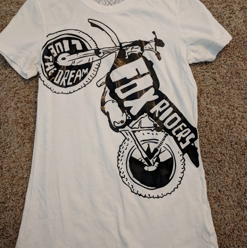 Fox Girls Moto T-shirt Large